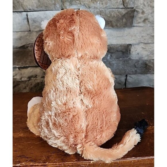 Rainforest Plush Black Capped Squirrel Monkey with Tag - Picture 5 of 12